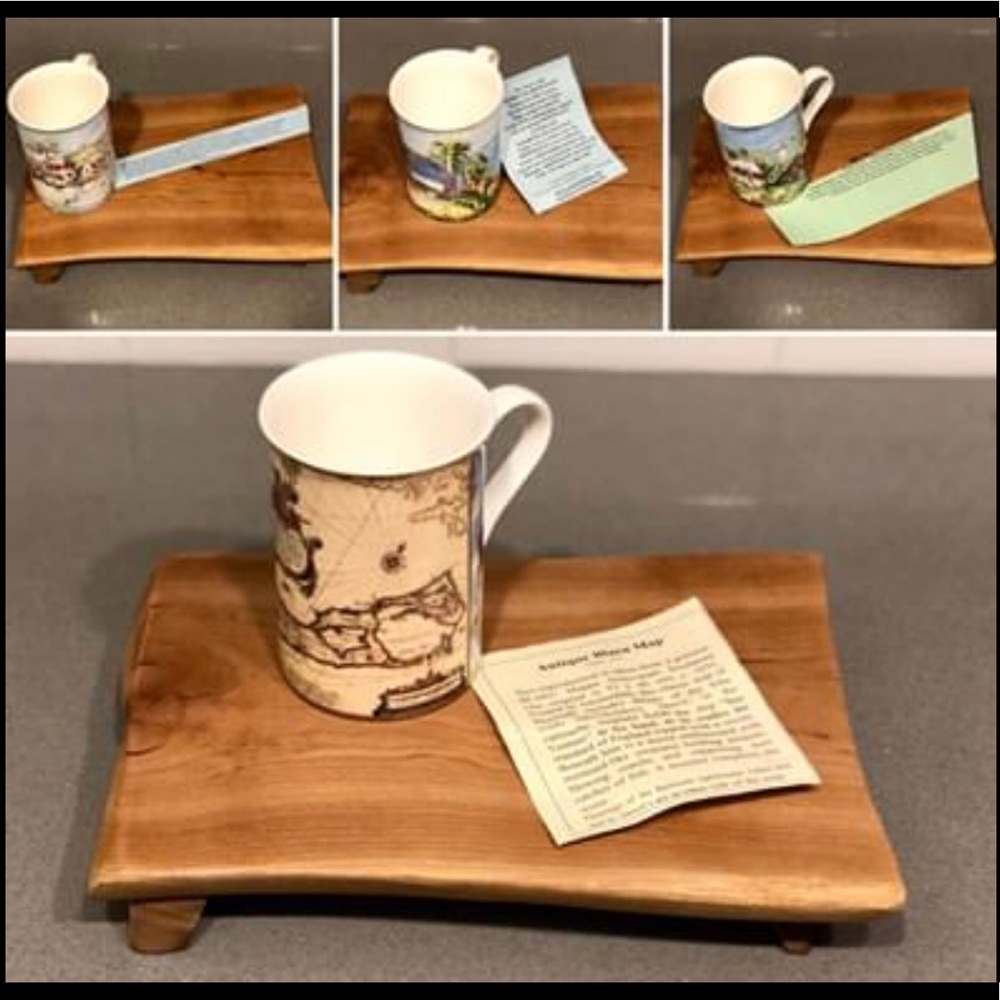 Carole Holding Mugs